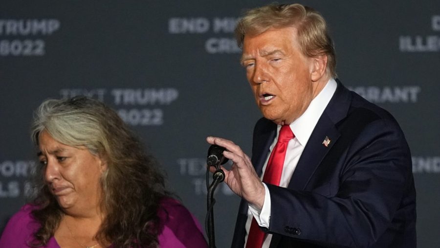 Trump vows crackdown on migrant gangs at Colorado rally