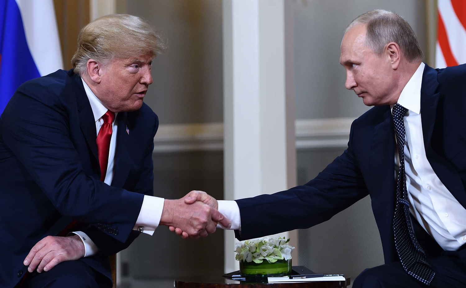 On secret chats with Vladimir Putin, Trump changes his tune
