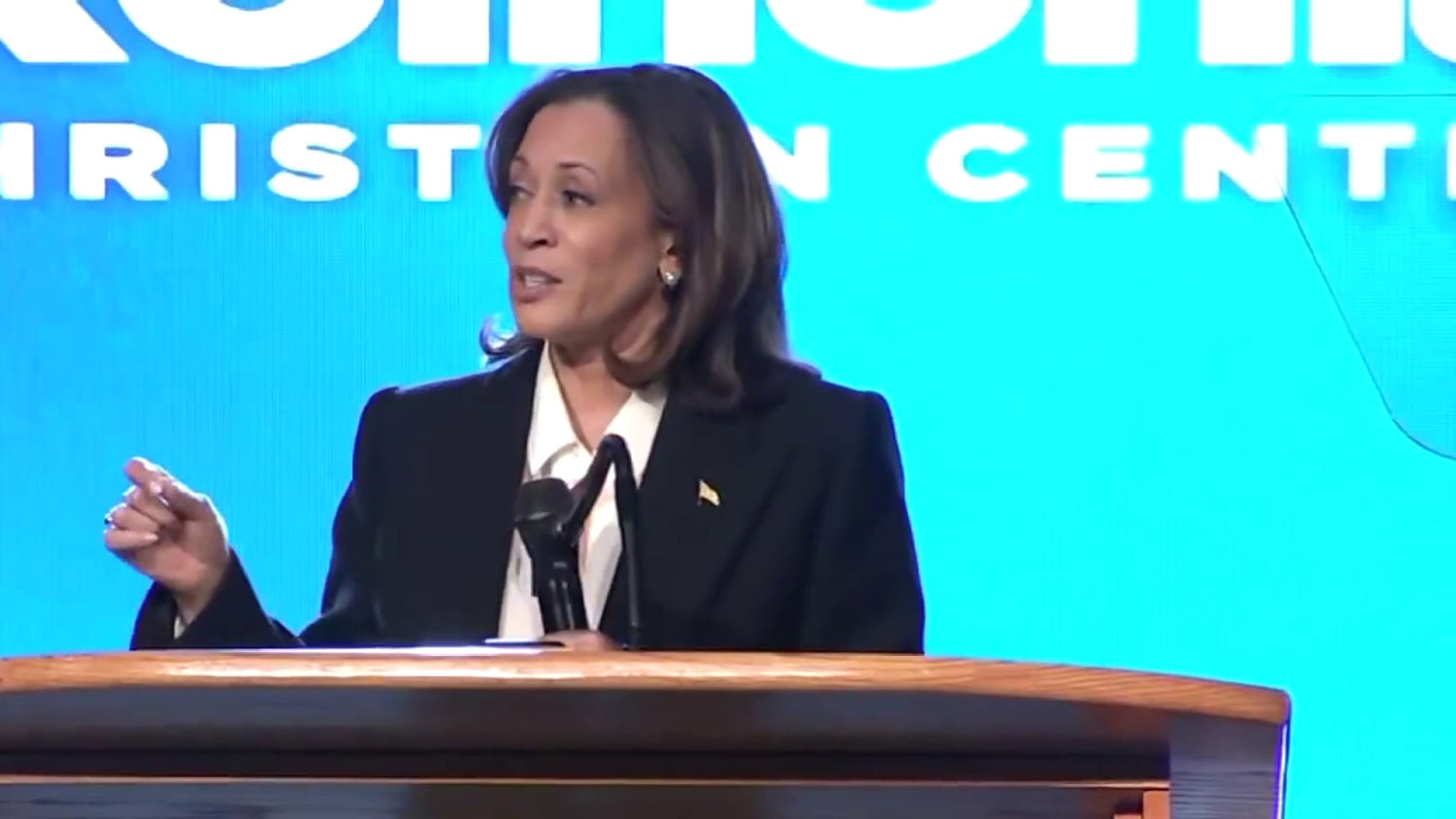 Harris focuses on Black voters in appearance at North Carolina church