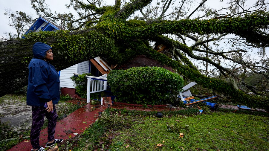 FEMA administrator surveys Florida damage from Hurricane Helene