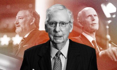 Cruz and Scott, both McConnell critics, get cold shoulder amid tough races