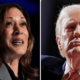 Harris, Trump separated by just 1 point in national survey