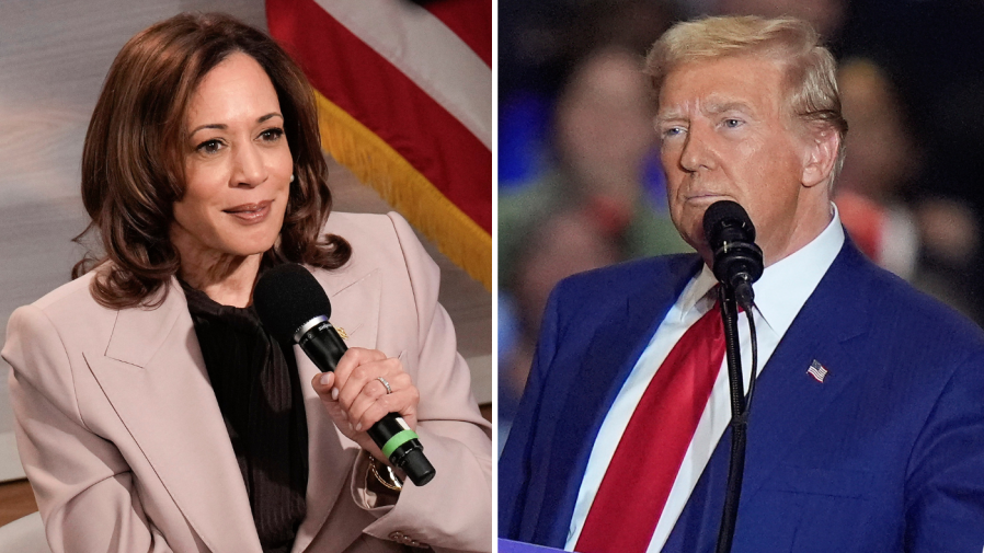 Harris slightly improves lead over Trump in battleground states: Poll