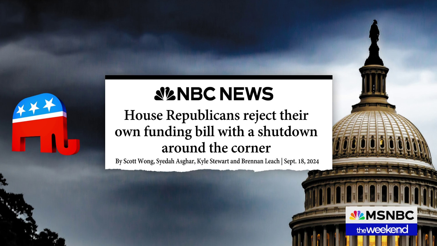 Michael Steele: GOP’s failed effort on spending is case of ‘the blind being led by the stupid’