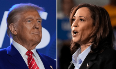 Harris, Trump tied in swing states: Poll