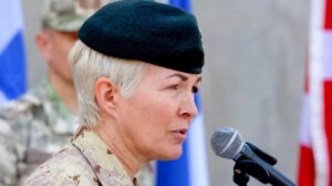 Canada’s first woman armed forces chief: ‘I can’t believe we have to justify women in combat’