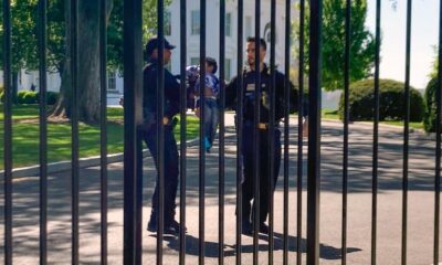 Toddler crawls through White House fence, prompts Secret Service response