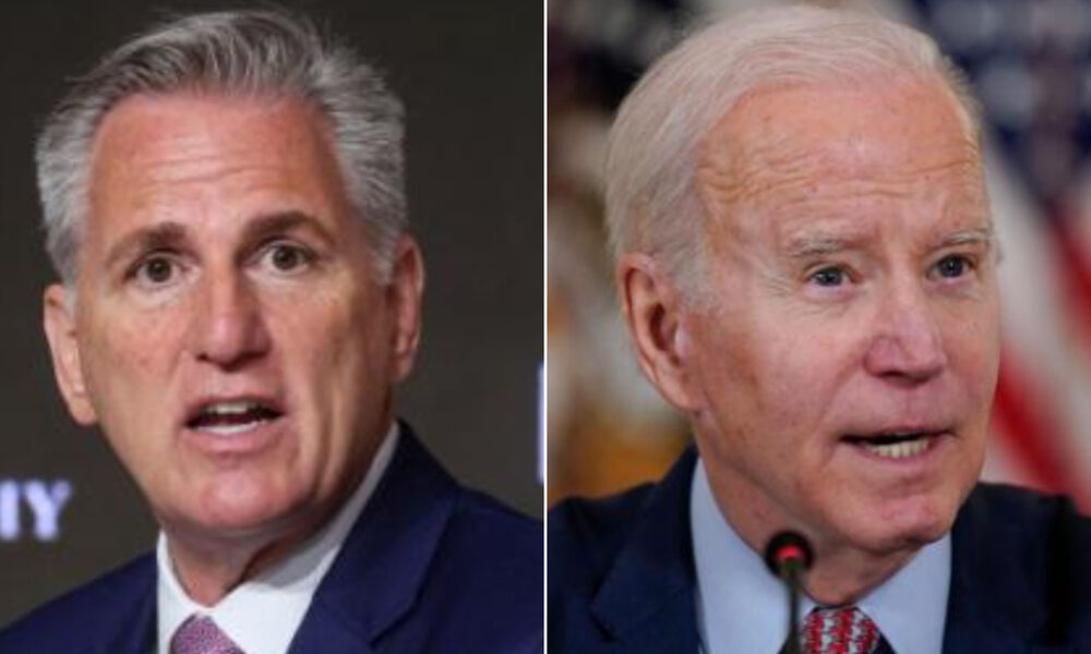 McCarthy slams Biden in handling of US debt