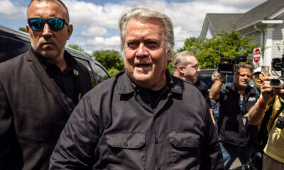 Steve Bannon released from prison one week before Election Day