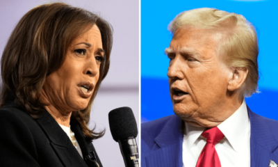 Harris, Trump deadlocked in seven key swing states: Polling