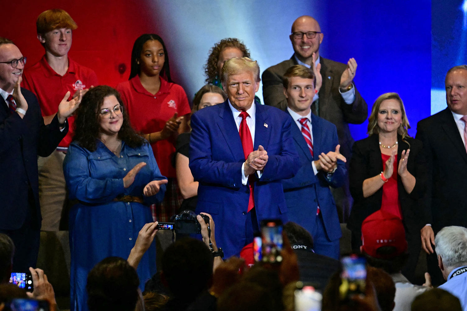 Trump’s religious facade crumbled at his Georgia church rally