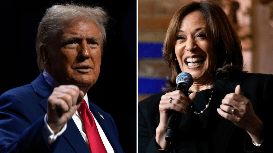 Where Harris, Trump will be on Friday