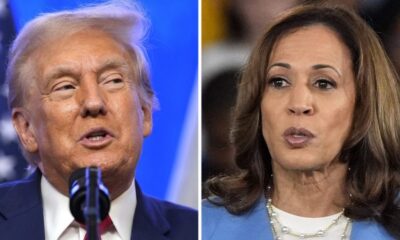 Trump, Harris tied nationally in new NBC poll