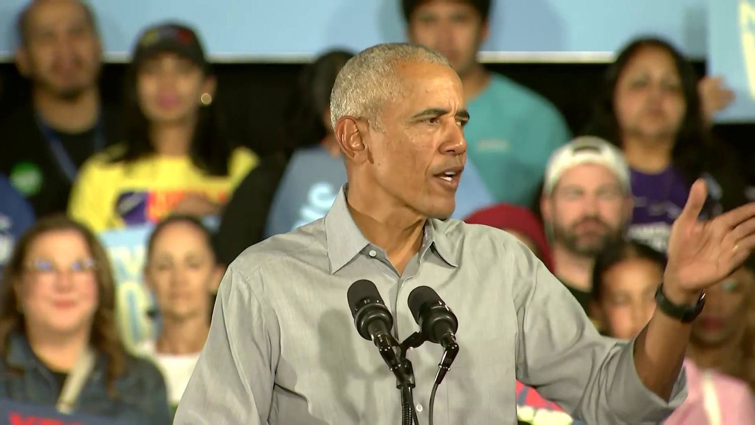 Obama: Trump is not what “real strength” is