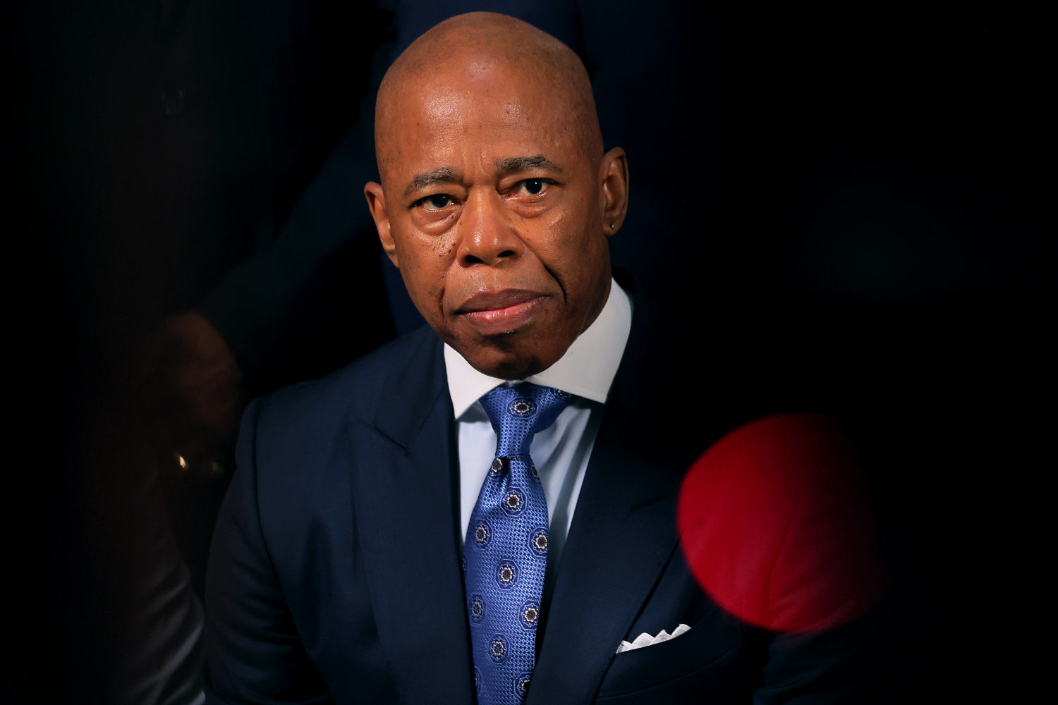 Trump bonds with indicted Mayor Eric Adams, who has also blamed Biden for his charges
