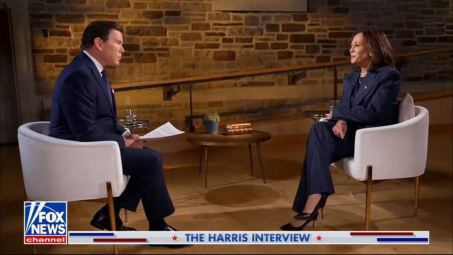 Kamala Harris’ Fox News interview said more about Bret Baier than it did her