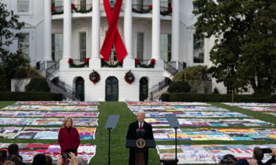 Biden: AIDS Memorial Quilt shines light on lives lost to a ‘terrible disease’