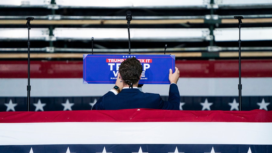 Suspect arrested in burglary at Trump campaign office outside DC