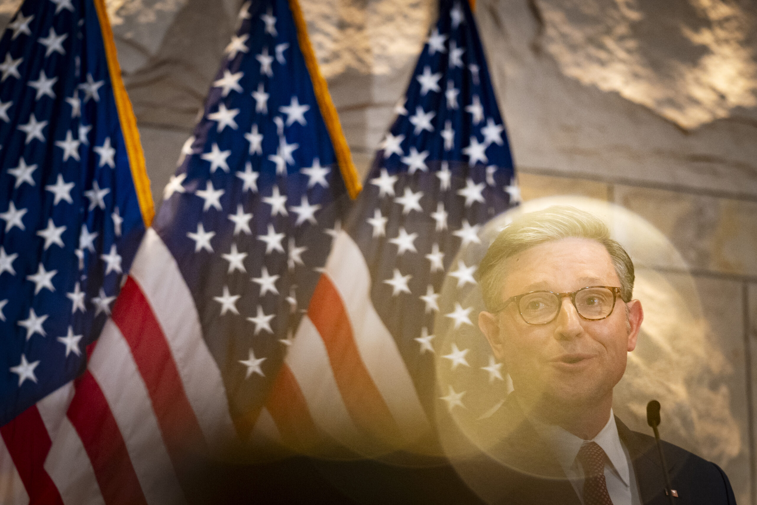 Conservatives fall in line behind Mike Johnson ahead of speaker race