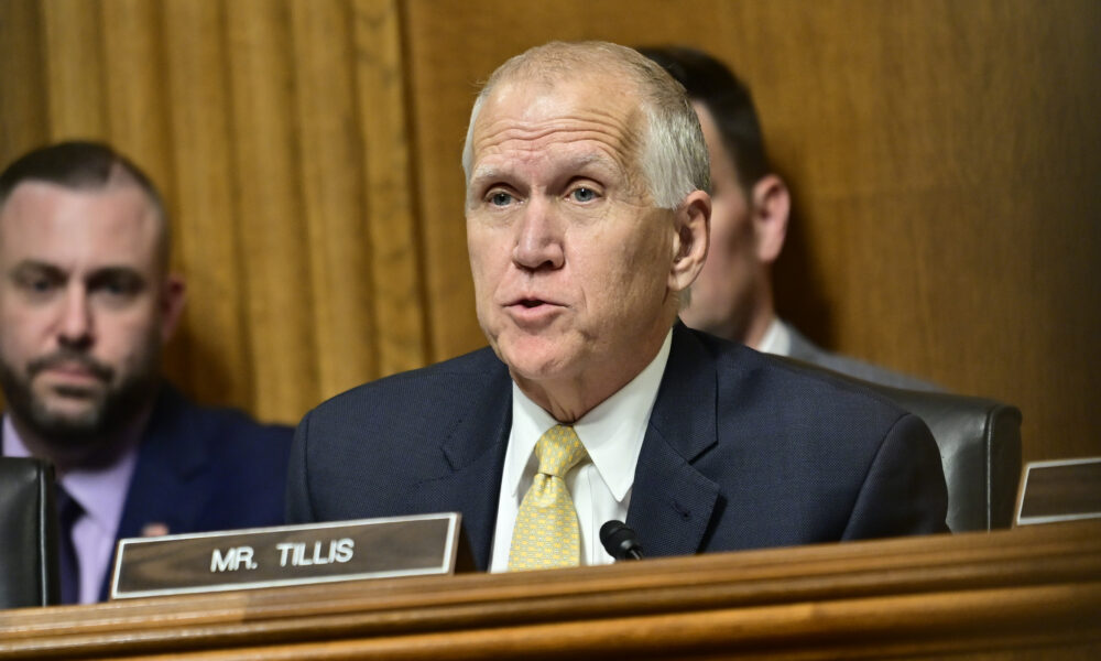 Thom Tillis warns pressure campaign to push Cabinet nominees could backfire