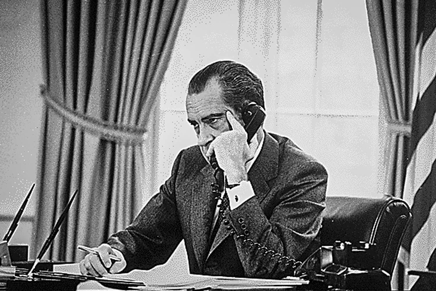 I was twelfth on Nixon’s enemies list. I wouldn’t wish being a sitting president’s enemy on anyone.