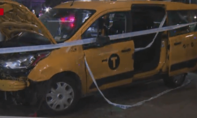 ‘Driver never hit the brakes’: Bystanders lift taxi off pinned pedestrians in Manhattan