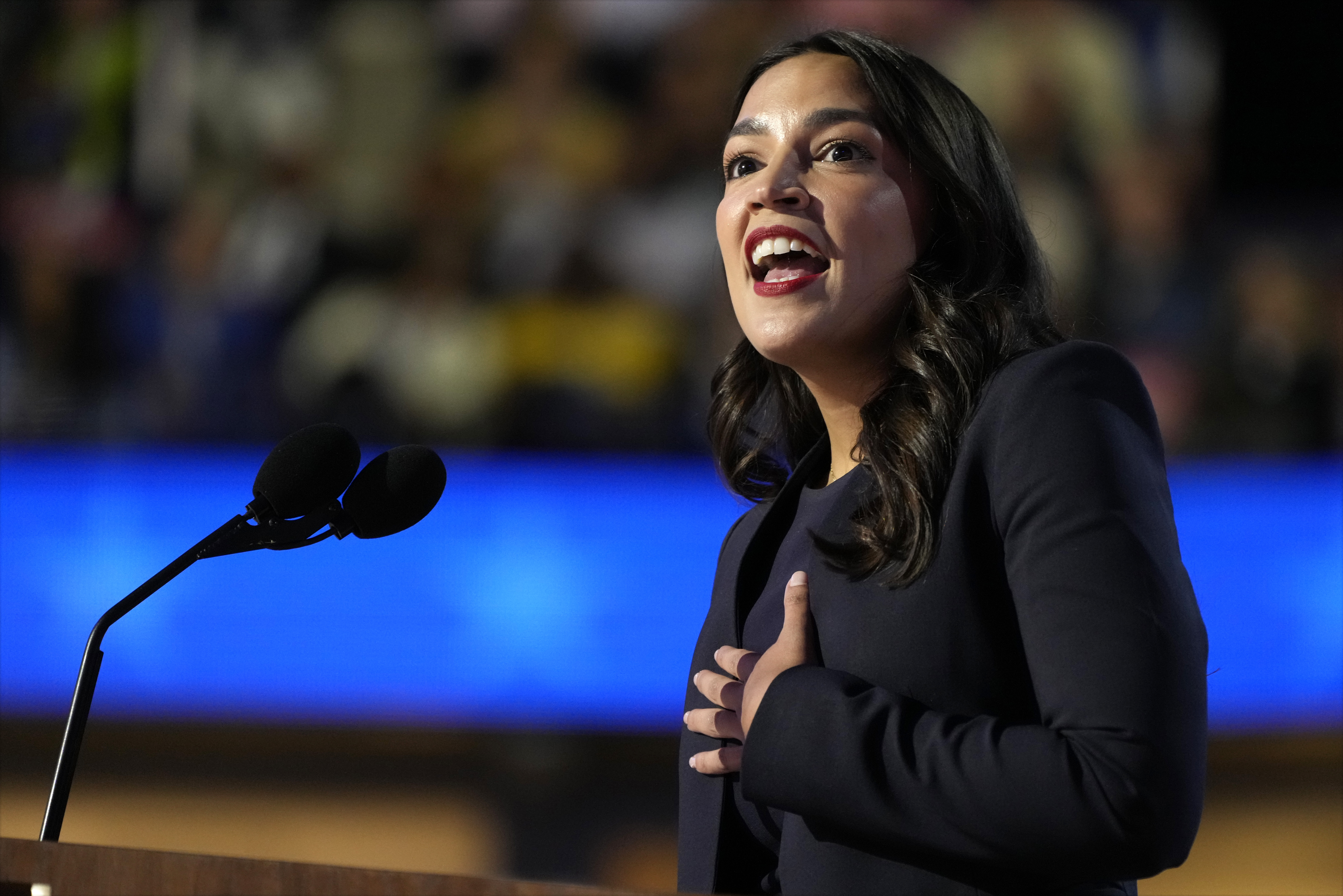 Rep. Alexandria Ocasio-Cortez of New York is 35 years old and has a reputation for publicly bucking leadership.