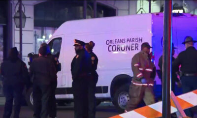 At least 10 people killed in New Orleans after vehicle plows into New Year’s Eve crowd