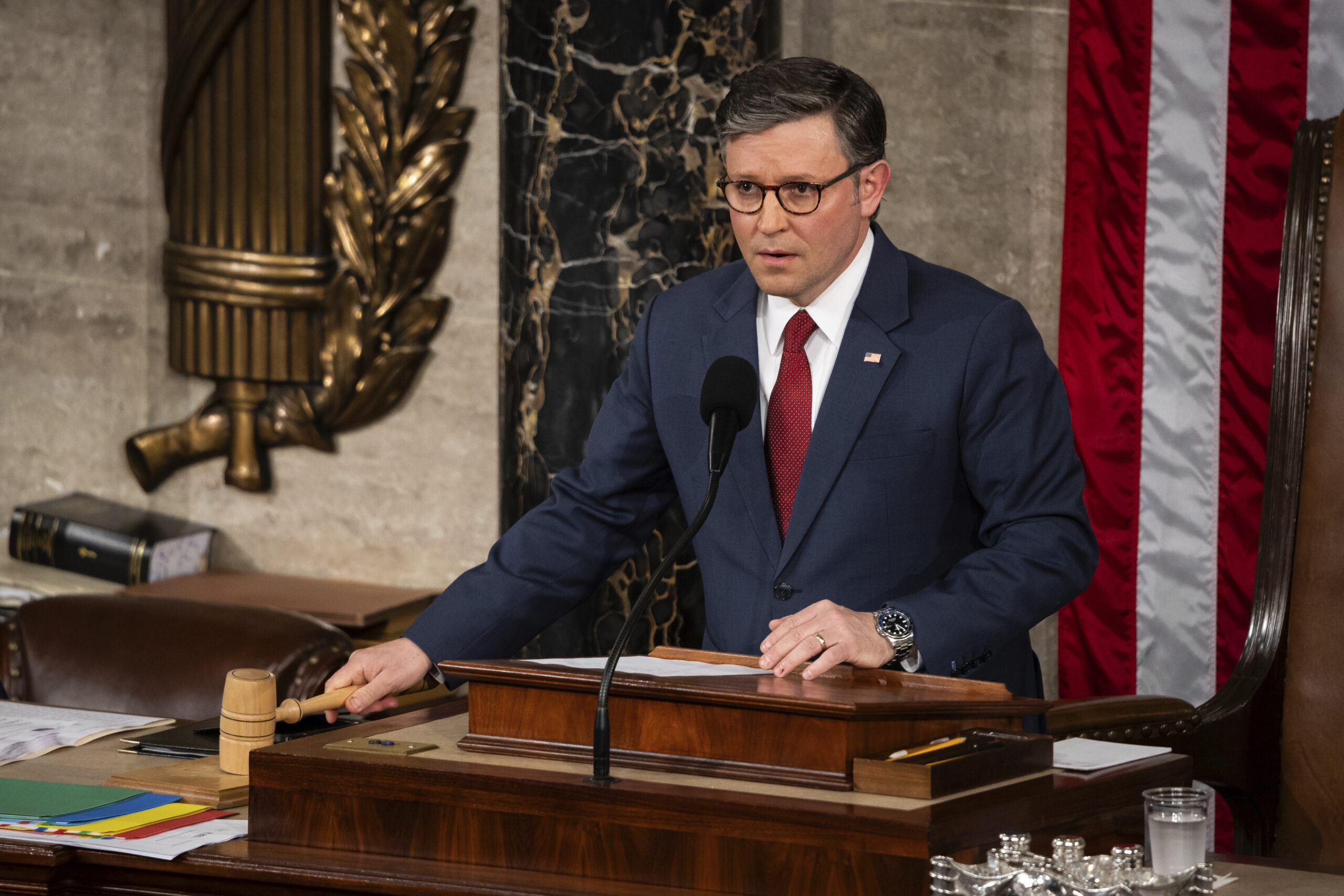 Johnson fails to reclaim speakership on first ballot