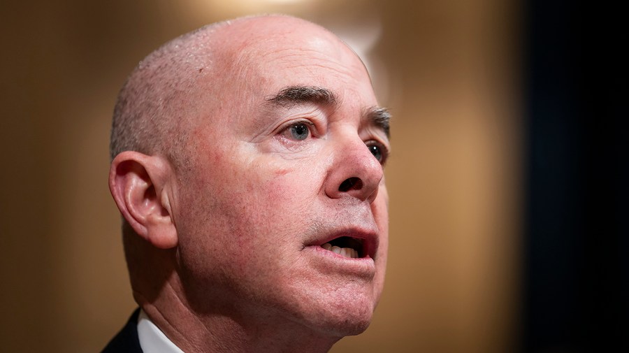 Mayorkas says he’s spoken ‘substantively’ with Noem ‘a number of times’