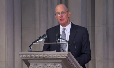 Steven Ford delivers Carter eulogy written by his father, Gerald Ford