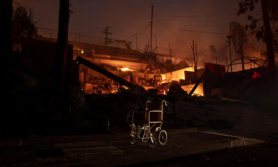 People are dying in wildfires. And this conservative  attacks sign language interpreters.
