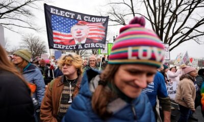 Demonstrators converge in DC for People’s March ahead of second Trump term