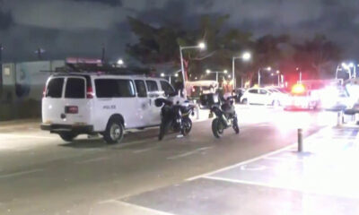 Three Israeli hostages arrive at hospital as ceasefire begins