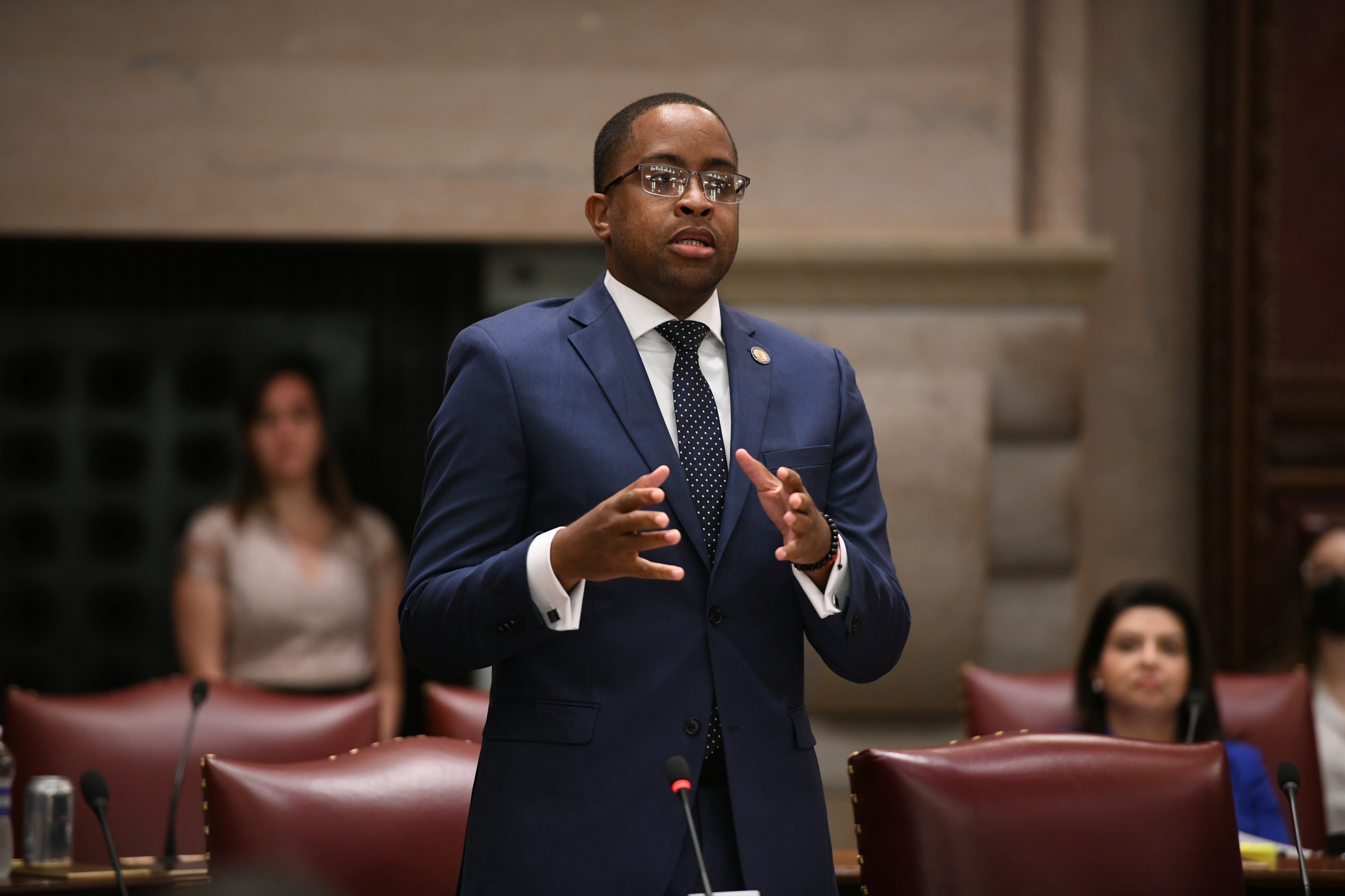 Sen. Zellnor Myrie's new position as chair of the Codes committee could bode well for him on the campaign trail.