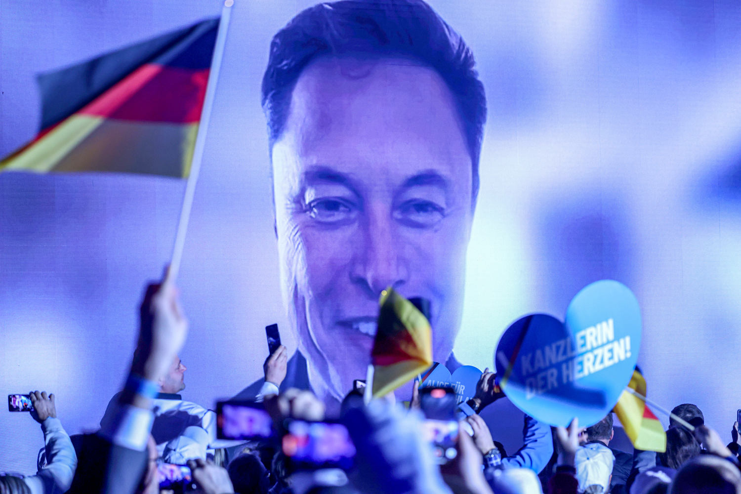 German far-right party event gets speech from Elon Musk, fresh off salute controversy