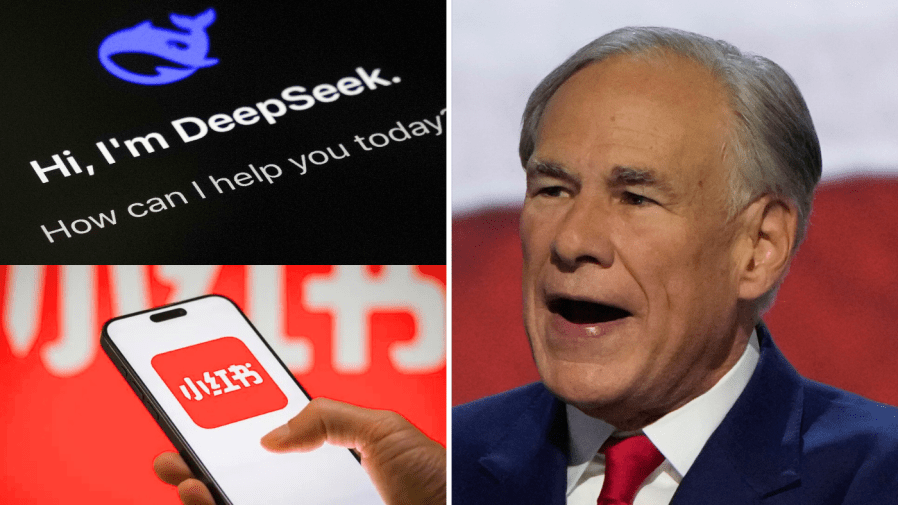 Abbott bars Texas officials from using DeepSeek, RedNote on government devices