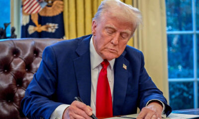 Trump signs executive order prohibiting trans women from playing in womens’ and girls’ sports