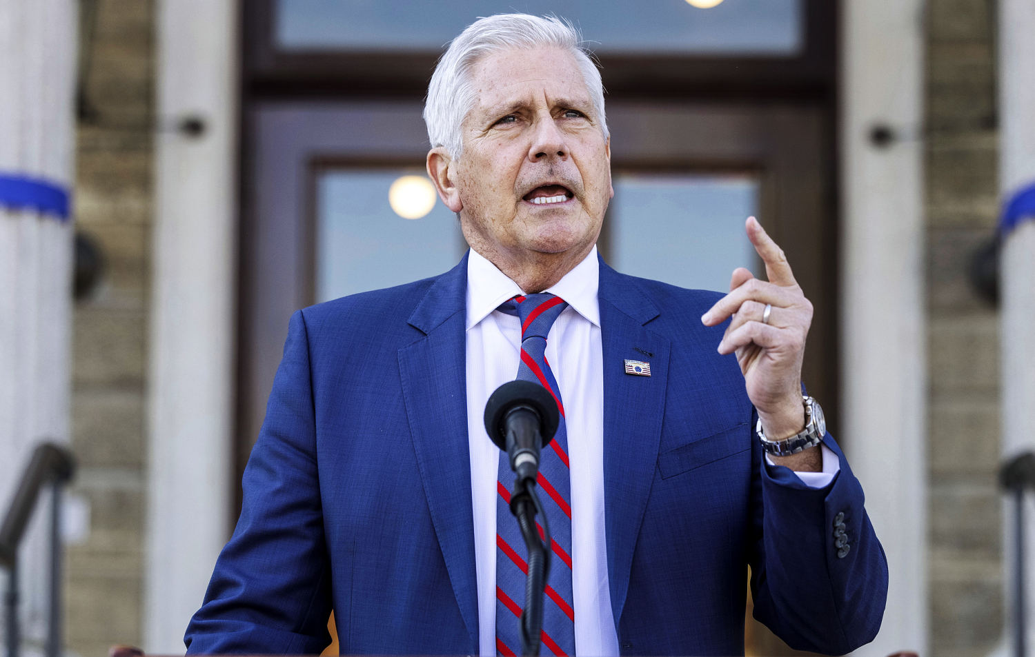 Democrats in Nassau County sue over GOP leader’s plan for a civilian militia