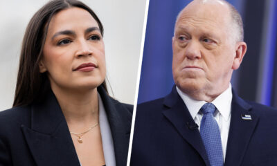 AOC brushes off Tom Homan’s warning about ‘trouble’ over her immigration rights webinar