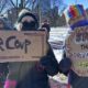 Hundreds march in Boston to support democracy and protest policies of Trump, Musk