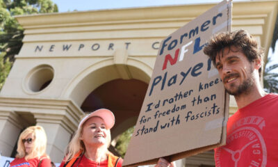 Ex-NFL punter arrested after calling MAGA a ‘Nazi movement’ at a City Council meeting in Calif.