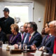 Why did Elon Musk take center stage at a White House Cabinet meeting?