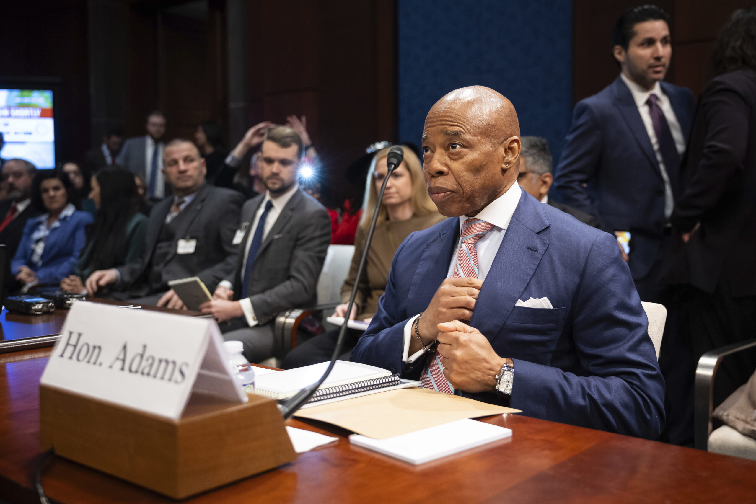 Fellow Democrats tear into Eric Adams on Capitol Hill