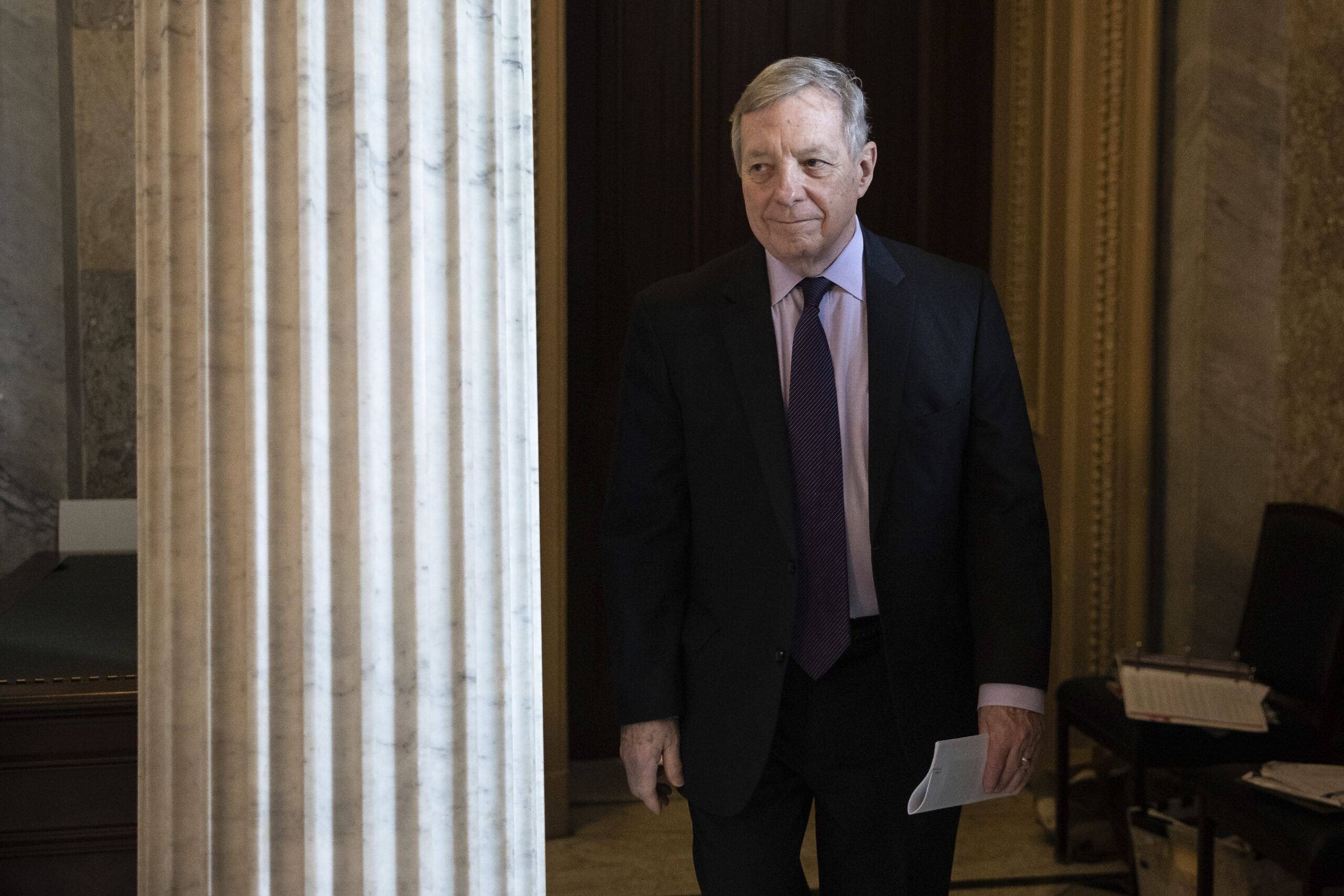 Senate Democrats’ impending choice: Shutdown or surrender