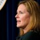 Trump defends Amy Coney Barrett: ‘She’s a very good woman’