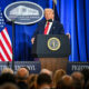 In Justice Department speech, Trump plays the victim again