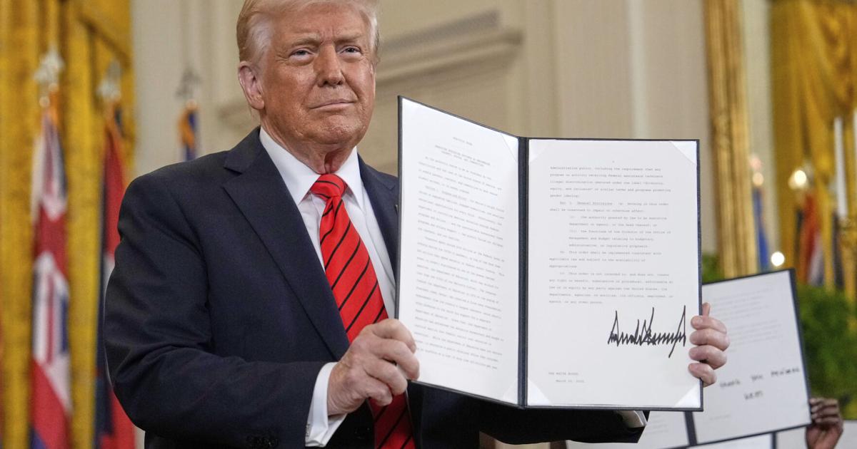 Trump says the Education Department will shed oversight of student loans and special education