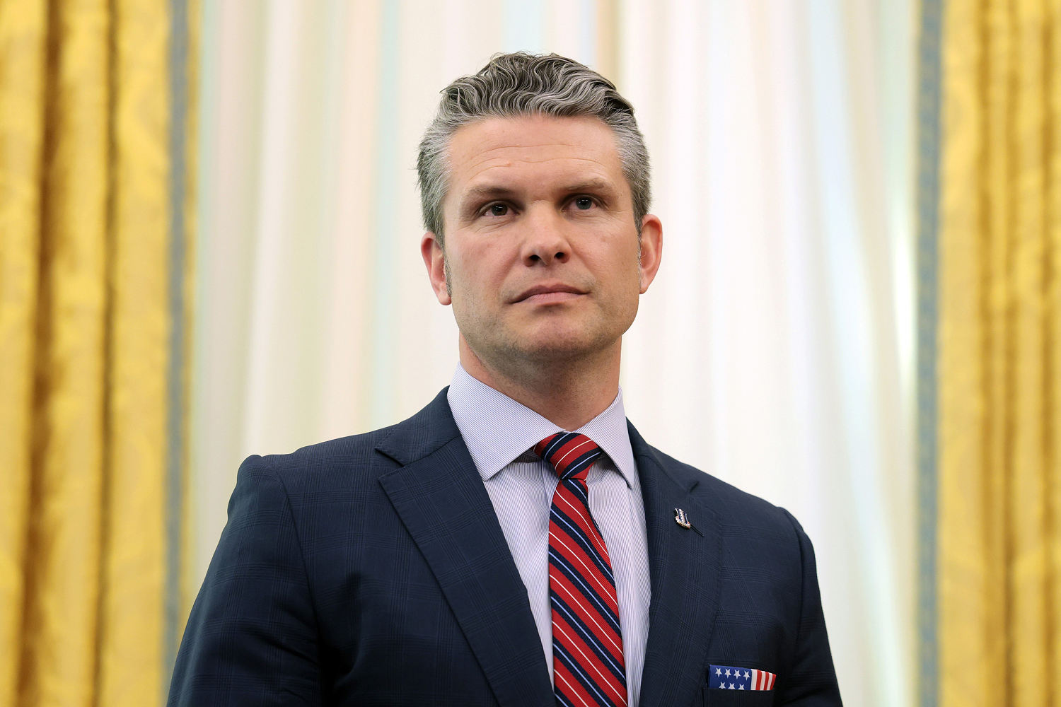 Hegseth’s policies at Defense Department schools spark on-base protests