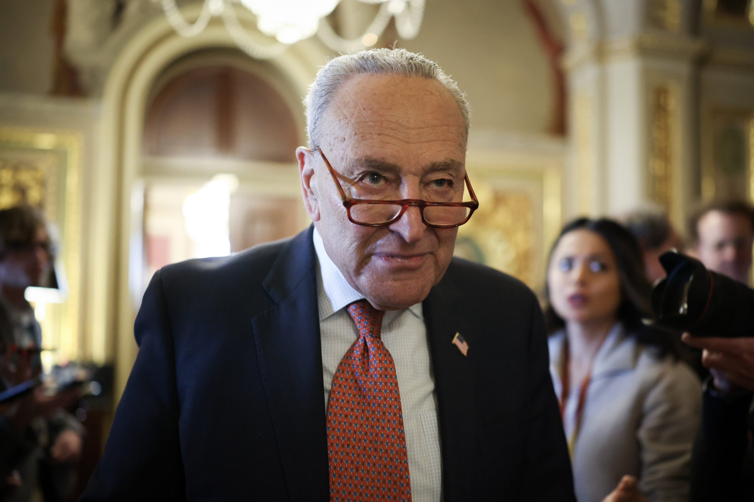 Schumer brushes off Pelosi’s criticism over government funding fight